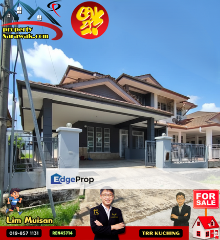 Double Storey Semi Detached House at Highfields in Batu Kawa Kuching for Sale, Sarawak, Kuching