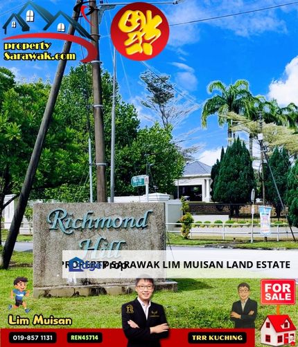 Double Storey Semi Detached at Richmond Hill (Green Height) in Kuching for Sale, Sarawak, Kuching