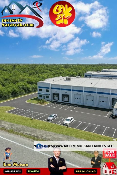 The Industrial Land at Demak Laut in Kuching for Sale, Sarawak, Kuching