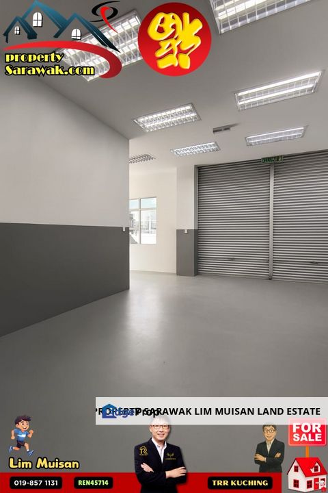 The Semi Detached Light Industrial Warehouse at Vista Industrial Park Muara Tabuan in Kuching for Sale, Sarawak, Kuching