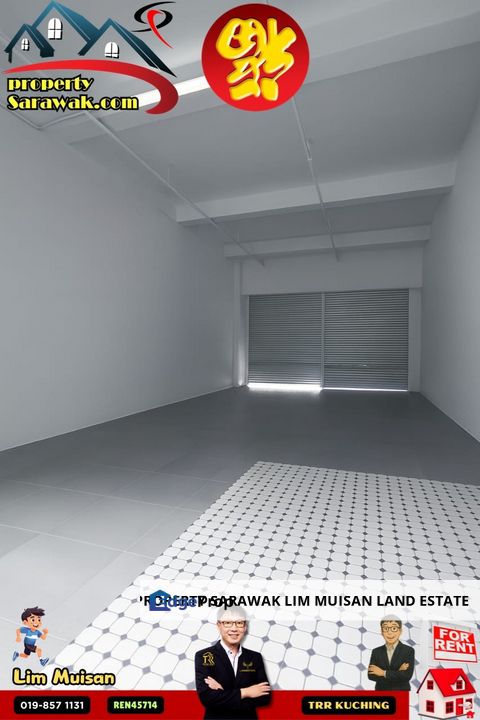 Prime 4 Adjoining Ground Floor Commercial Shoplots @ The Podium, Fronting Jalan Keretapi – For Rent, Sarawak, Kuching
