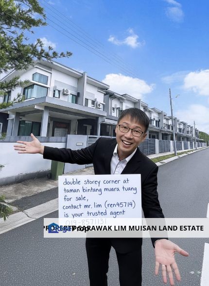 Double Storey Terrace Corner at Tamana Bintang in Muara Tuang for Sale, Sarawak, Kota Samarahan