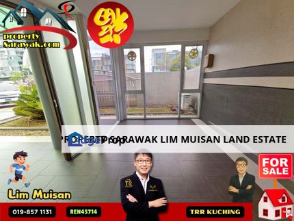 Extended Prime Double Storey Semi-Detached House For Sale @ Lorong Stampin (Opposite Gala Tower), Sarawak, Kuching