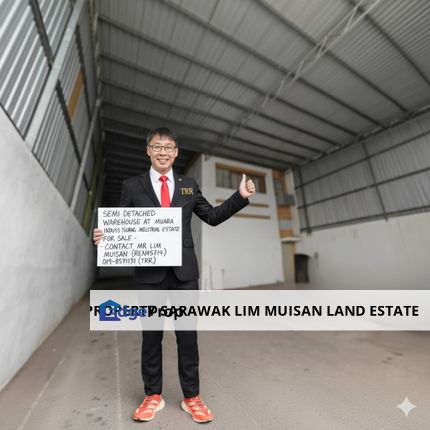 Semi Detached Warehouse at Muara Tuang Light Industrial Park in Kuching for Sale, Sarawak, Kuching