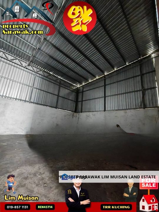 Semi Detached Warehouse at Muara Tuang Light Industrial Park in Kuching for Sale, Sarawak, Kuching