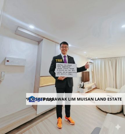 Vantage Residence @ Tamu Apartment Lorong Stampin Tengah Richmond Hill in Kuching for Urgent Sale, Sarawak, Kuching