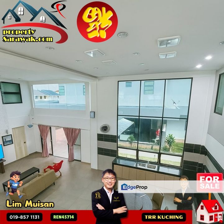 Double Storey Detached House Jalan Sky Garden Jalan Stapok in Kuching for Sale, Sarawak, Kuching