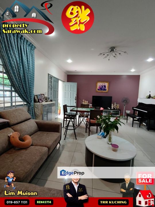 Double Storey Semi-D @ Tabuan Desa in Kuching for Sale, Sarawak, Kuching