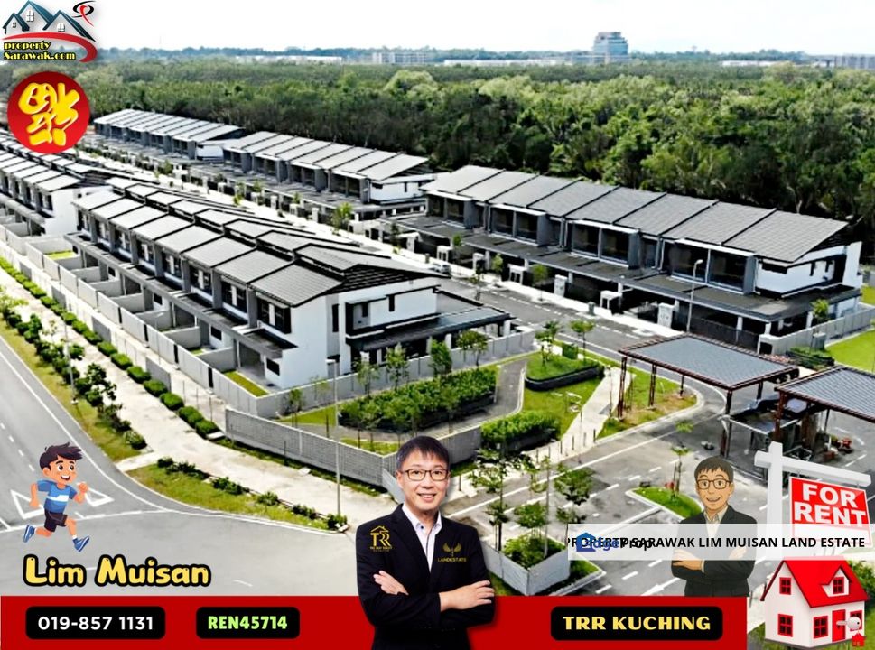 Double Storey House @ Nova 72, NorthBank – Kuching for Sale, Sarawak, Kuching