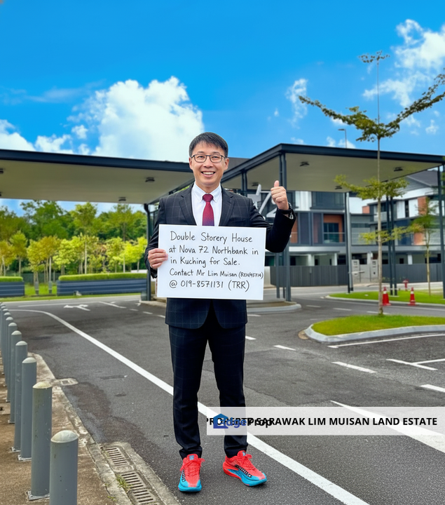 Double Storey House @ Nova 72, NorthBank – Kuching for Sale, Sarawak, Kuching