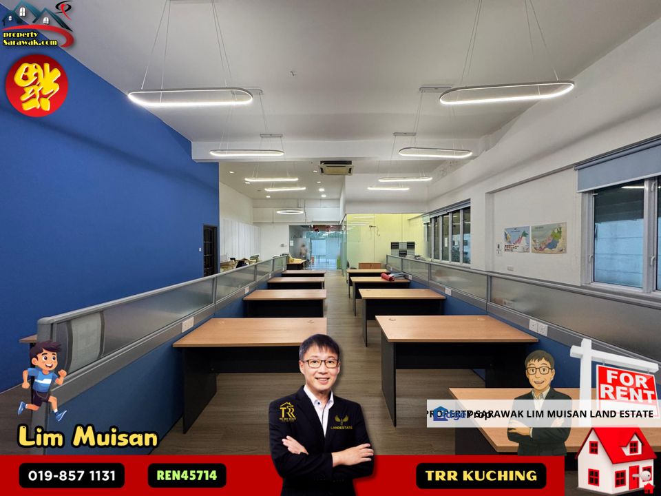 Three (3) Storey Semi Detached Showroom with Lift at RJ Business Hub in Kuching-Samarahan Expressway for Rent, Sarawak, Kuching