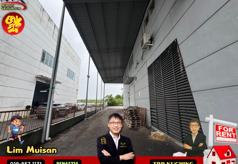 Three (3) Storey Semi Detached Showroom with Lift at RJ Business Hub in Kuching-Samarahan Expressway for Rent