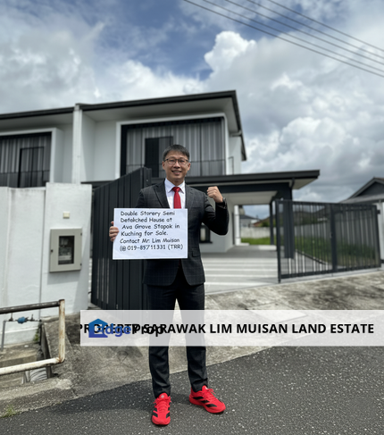 Double Storey Semi-D @ Ava Grove, Kuching 古晋 Ava Grove 双层半独立屋出售！, Sarawak, Kuching