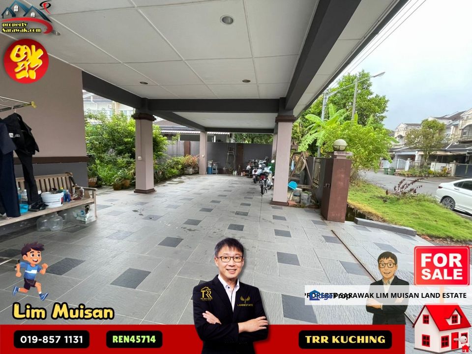 Double Storey Semi Detached House at Moyan 3 Batu Kawa in Kuching for Sale, Sarawak, Kuching