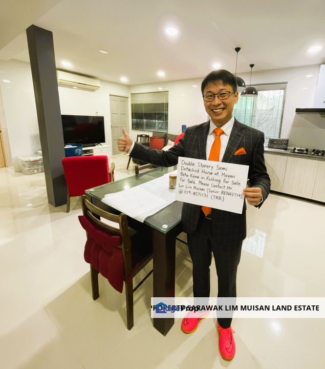 Double Storey Semi Detached House at Moyan 3 Batu Kawa in Kuching for Sale, Sarawak, Kuching