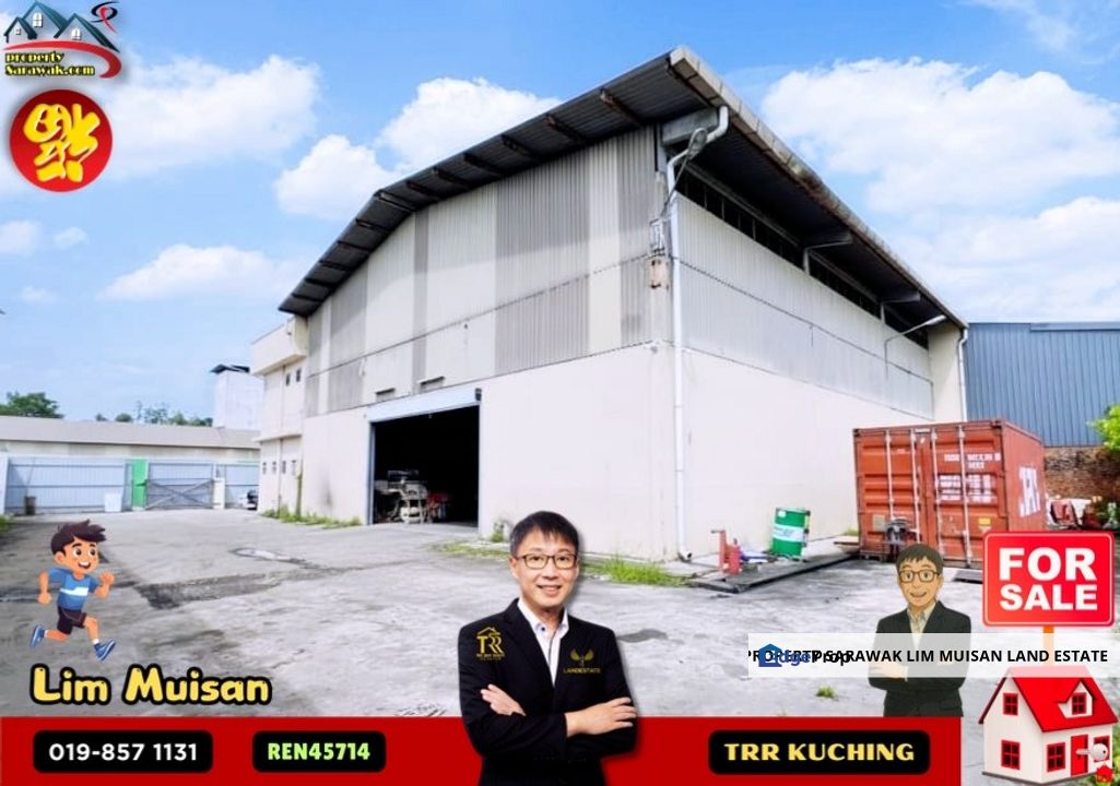 Semi Detached Warehouse at Demak Laut Industrial Park in Kuching for Sale, Sarawak, Kuching
