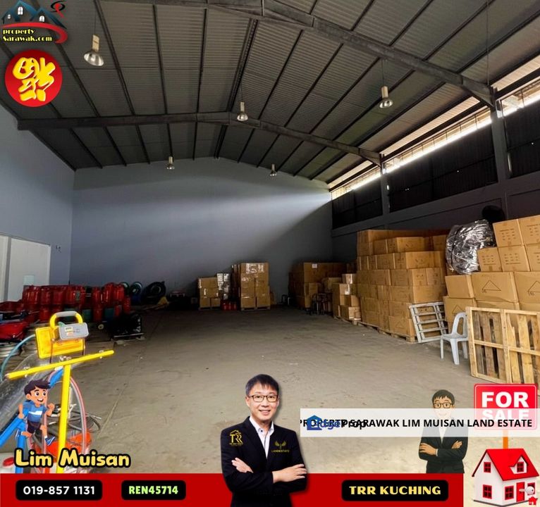 Semi Detached Warehouse at Demak Laut Industrial Park in Kuching for Sale, Sarawak, Kuching