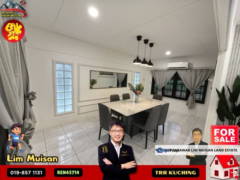 Double Storey Semi-D @ Stutong, Jalan Setia Raja in Kuching for Sale, Sarawak, Kuching