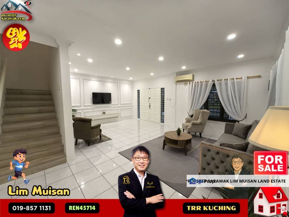 Double Storey Semi-D @ Stutong, Jalan Setia Raja in Kuching for Sale, Sarawak, Kuching