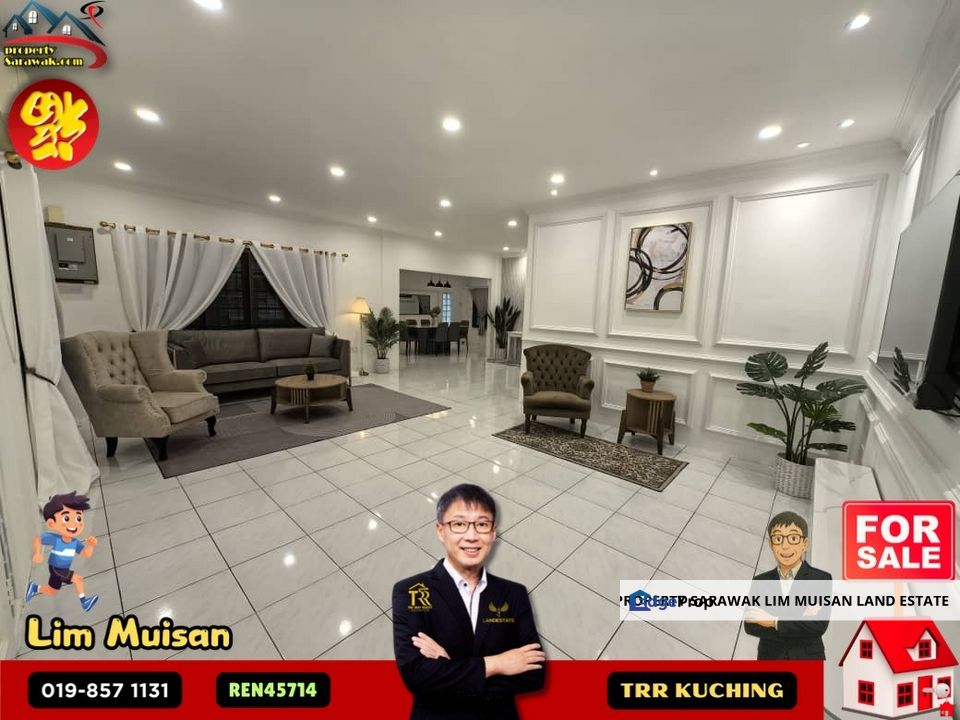 Double Storey Semi-D @ Stutong, Jalan Setia Raja in Kuching for Sale, Sarawak, Kuching