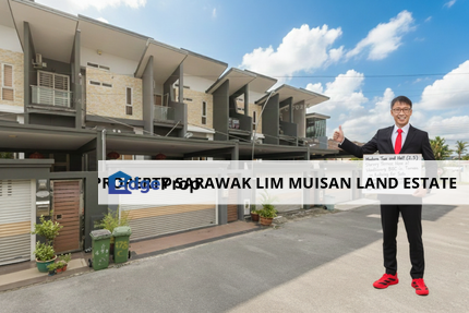 Modern Two and Half (2.5) Storey Terrace House at Taman Woodland BDC in Kuching for Sale, Sarawak, Kuching