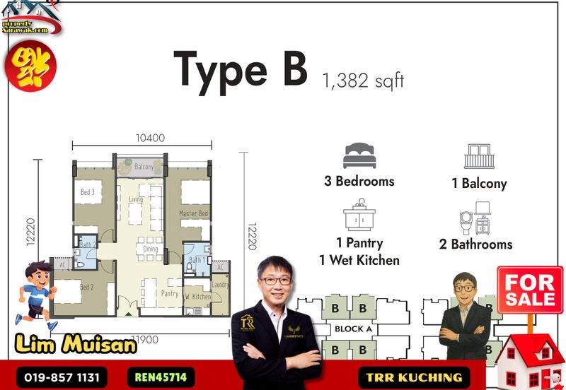 Oakland Condominium @Stapok