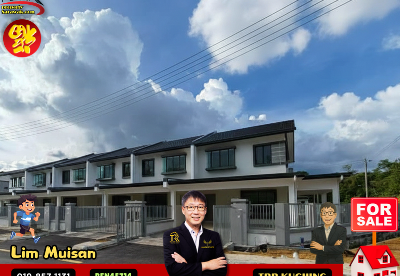 [FOR SALE] NEW Double Storey Corner @ Greenery Heights, Batu Kawa, Kuching