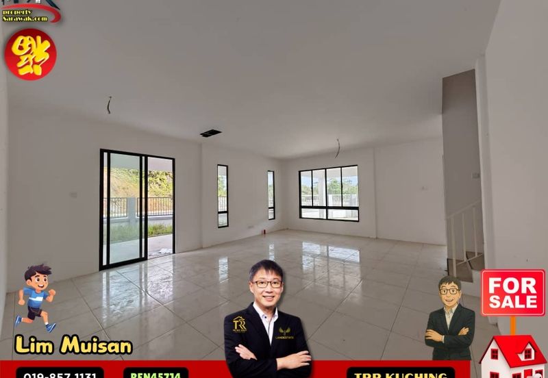 [FOR SALE] NEW Double Storey Corner @ Greenery Heights, Batu Kawa, Kuching
