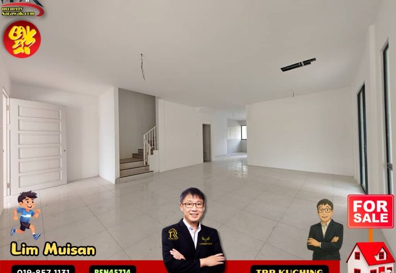 [FOR SALE] NEW Double Storey Corner @ Greenery Heights, Batu Kawa, Kuching