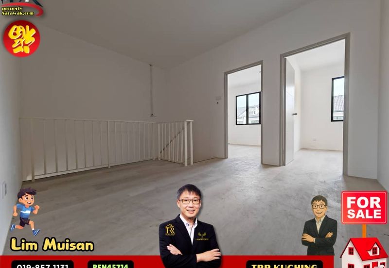 [FOR SALE] NEW Double Storey Corner @ Greenery Heights, Batu Kawa, Kuching