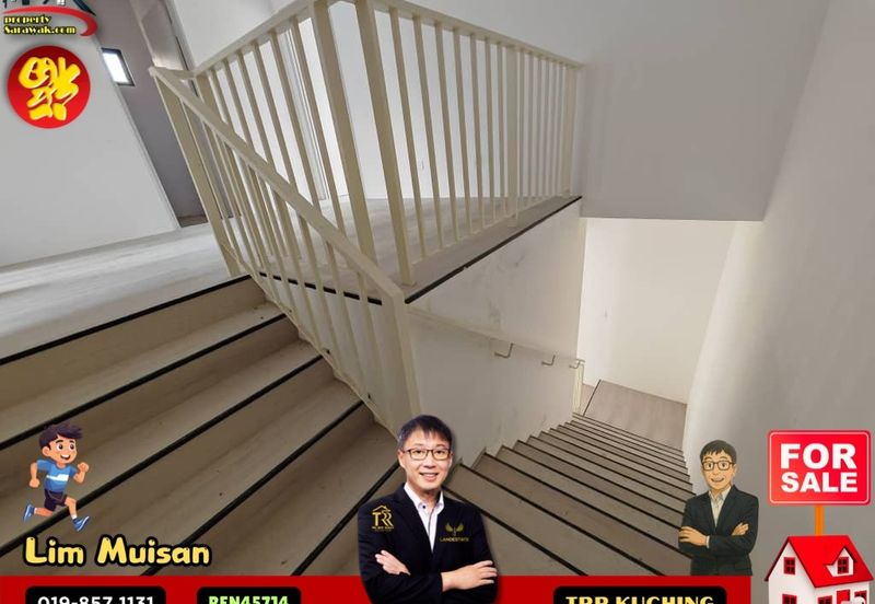 [FOR SALE] NEW Double Storey Corner @ Greenery Heights, Batu Kawa, Kuching