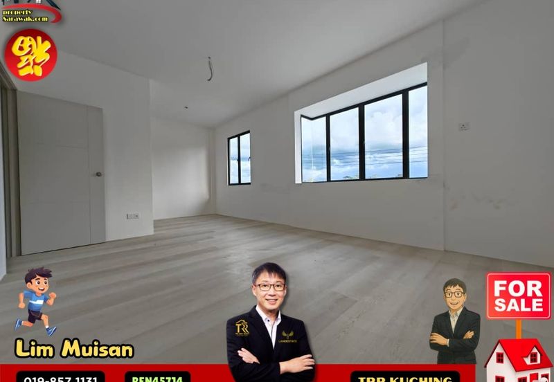 [FOR SALE] NEW Double Storey Corner @ Greenery Heights, Batu Kawa, Kuching