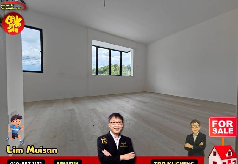 [FOR SALE] NEW Double Storey Corner @ Greenery Heights, Batu Kawa, Kuching