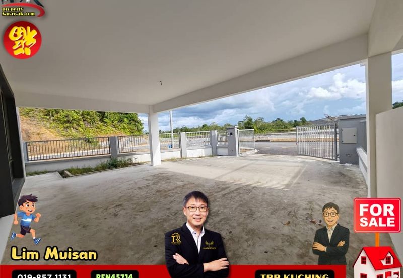 [FOR SALE] NEW Double Storey Corner @ Greenery Heights, Batu Kawa, Kuching