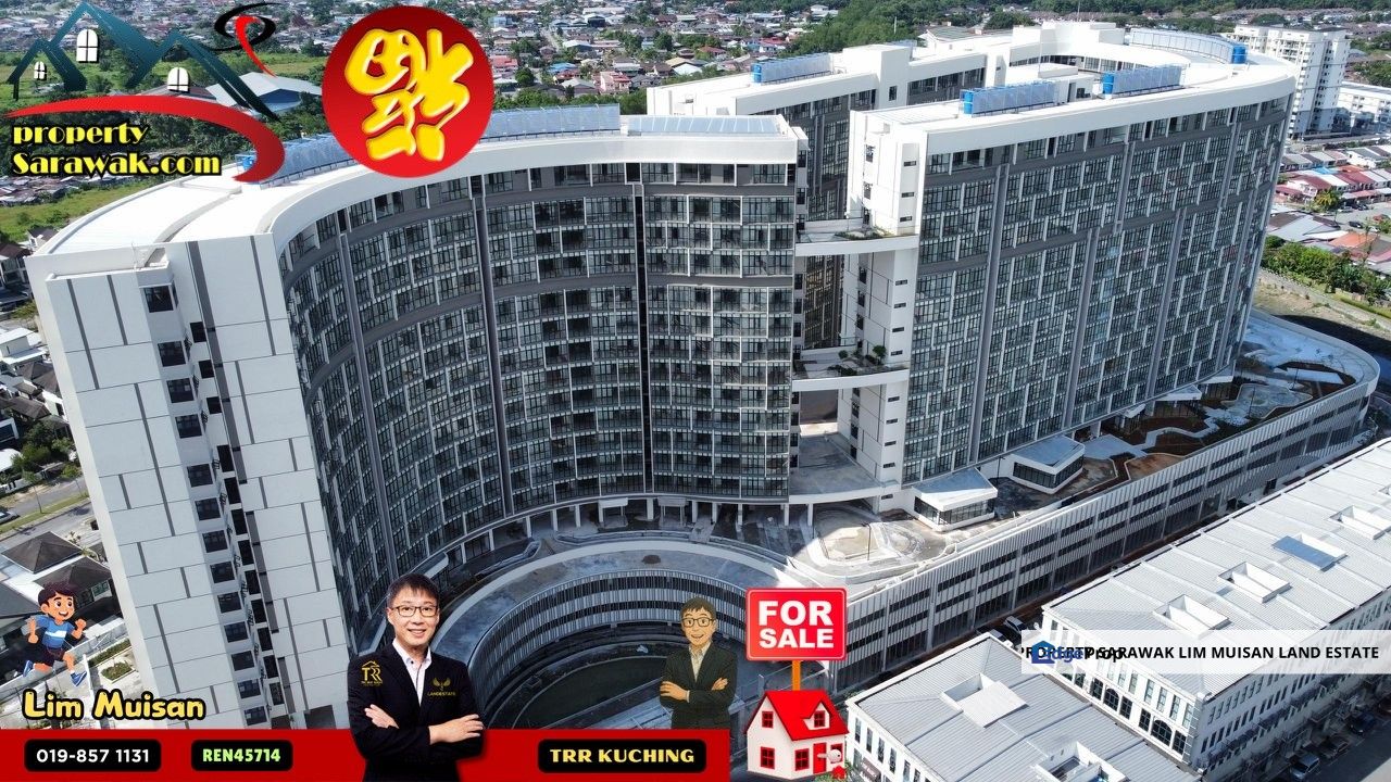 High-Floor: Milano Eight 8 Luxury Condo (walking distance to Vivacity Megamall) in Kuching City for Sale , Sarawak, Kuching