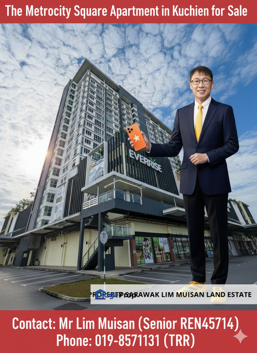 The Metrocity Square Apartment in Kuching for Sale, Sarawak, Kuching