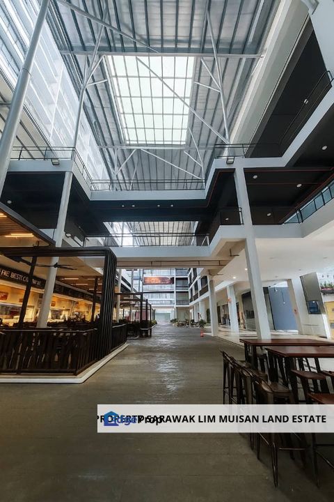 Prime 2 Adjoining Ground Floor Commercial Shoplots @ The Podium, Fronting Jalan Keretapi – For Rent, Sarawak, Kuching