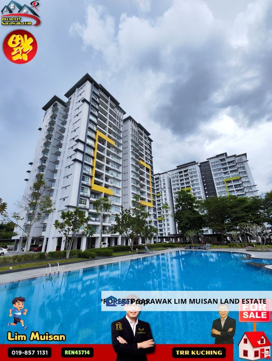 The Skyvilla Condo (3B2b2CP) at the MJC New Township in Kuching for Sale, Sarawak, Kuching