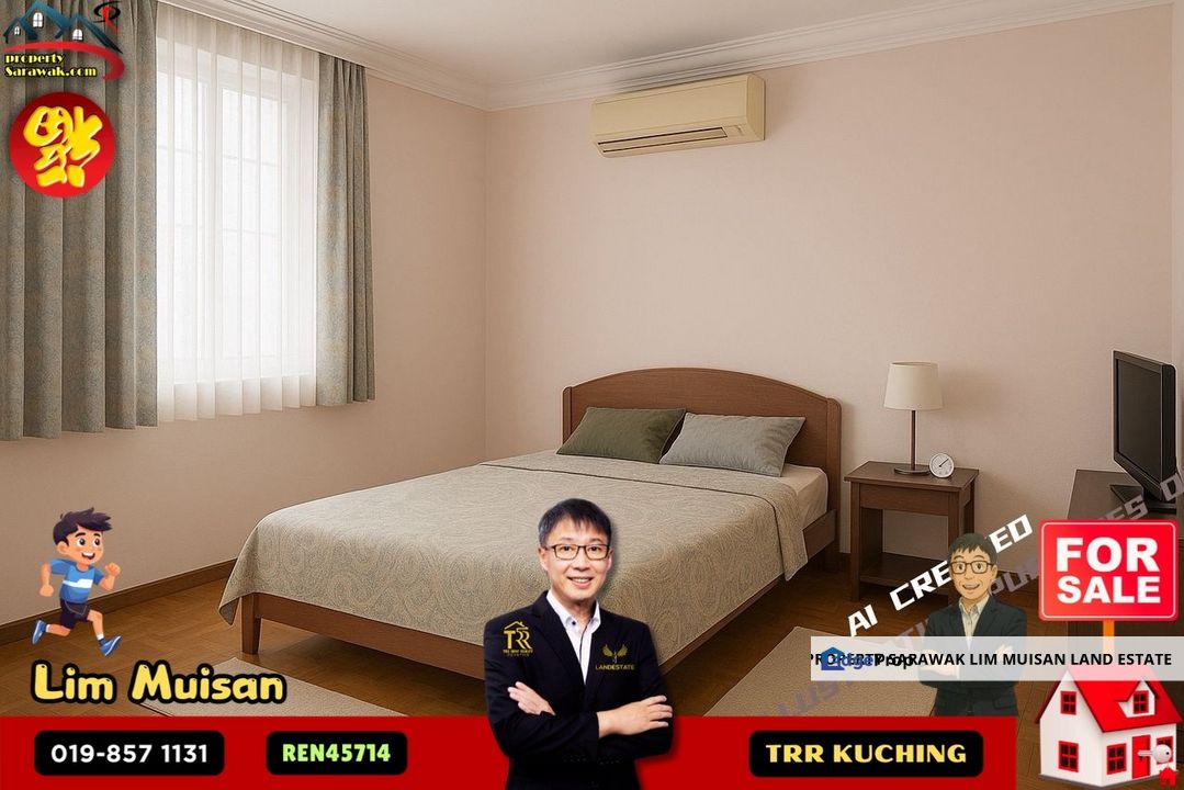 Double Storey Semi Detached at Lorong Stampin Tengah / Green Heights in Kuching for Sale, Sarawak, Kuching