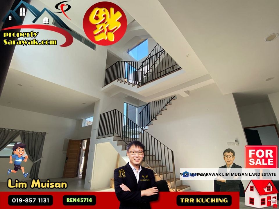 3-Storey Detached House at Windsor Estate Jalan Hup Kee in Kuching for Sale, Sarawak, Kuching