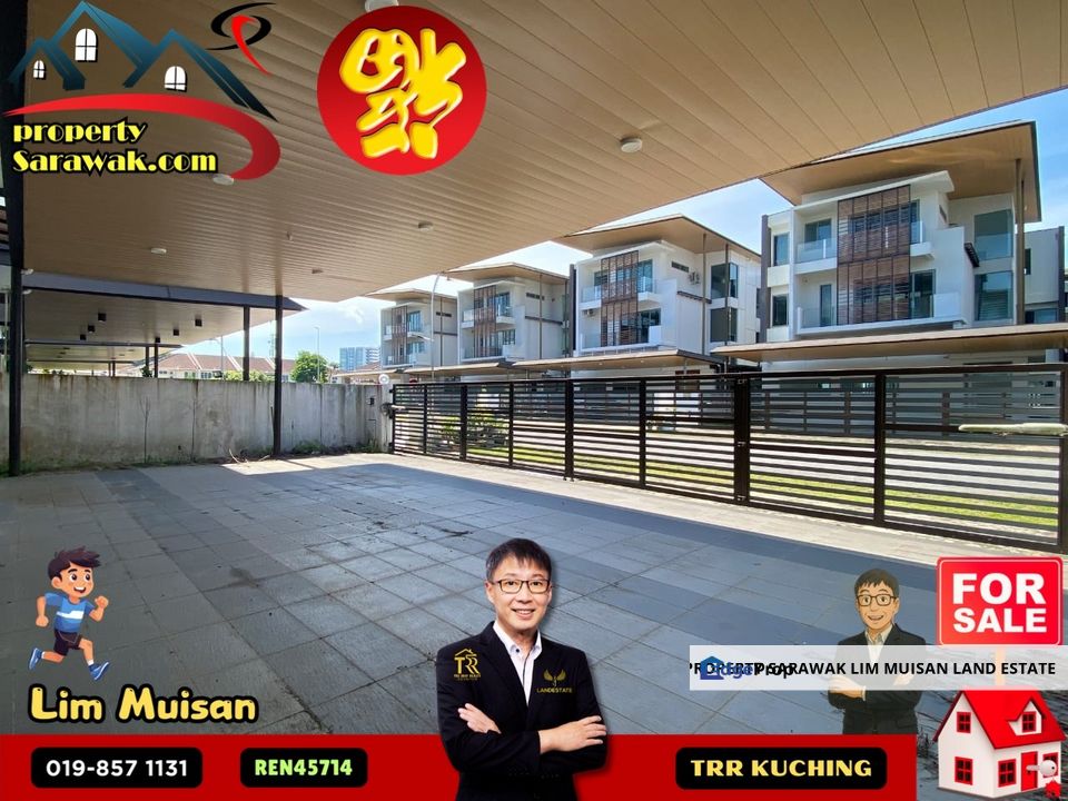 3-Storey Bungalow at Windsor Estate Jalan Hup Kee in Kuching for Sale, Sarawak, Kuching