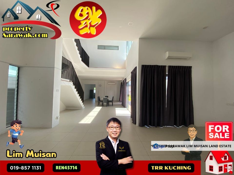 3-Storey Detached House at Windsor Estate Jalan Hup Kee in Kuching for Sale, Sarawak, Kuching