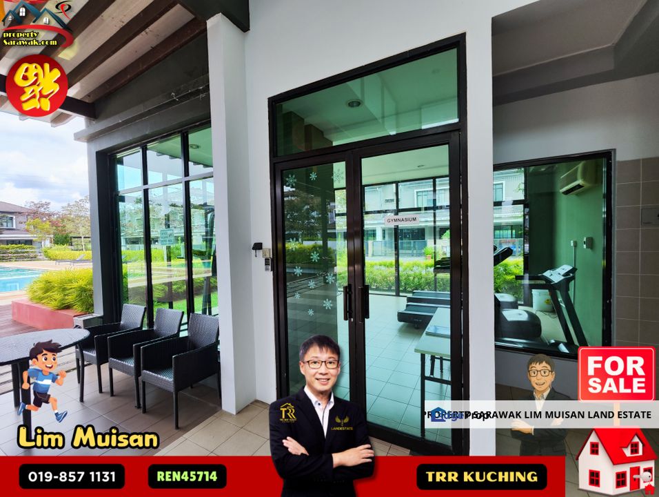 Double Storey Terrace House at MJC One-Residency in Kuching for Sale, Sarawak, Kuching