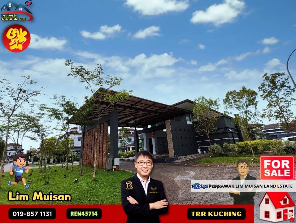 Double Storey Terrace House at MJC One-Residency in Kuching for Sale, Sarawak, Kuching