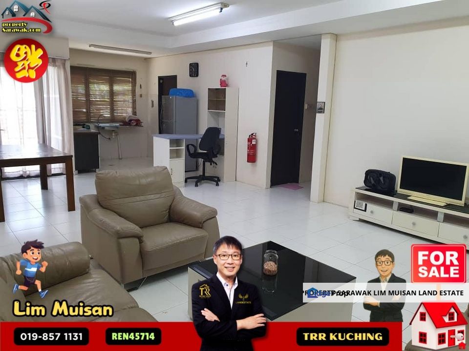 Double Storey Terrace House at MJC One-Residency in Kuching for Sale, Sarawak, Kuching