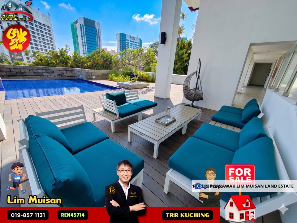 Level-9-10: Lagenda SOHO Duplex Apartment at Jalan Mathies in Kuching for Sale, Sarawak, Kuching