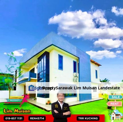 Luxurious Double Storey Semi-D at Field Force, Kuching for Sale, Sarawak, Kuching