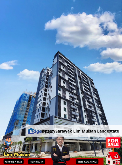 New Upton Apartment at Arang Road in Kuching for Sale, Sarawak, Kuching