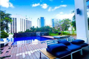 Lagenda Duplex Apartment at Jalan Mathies in Kuching for Sale! 