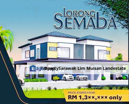 New Semi-Detached House at Semaba in Kuching for Sale! , Sarawak, Kuching